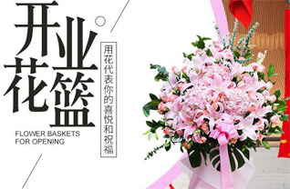 浙江省嘉兴海宁市袁花镇花篮配送